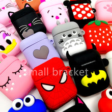 Load image into Gallery viewer, Silicone Stitch Cartoon Cover for Apple Airpods
