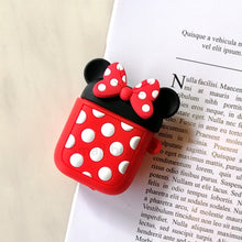 Load image into Gallery viewer, Silicone Stitch Cartoon Cover for Apple Airpods
