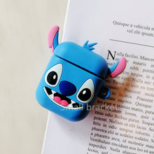 Load image into Gallery viewer, Silicone Stitch Cartoon Cover for Apple Airpods
