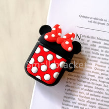Load image into Gallery viewer, Silicone Stitch Cartoon Cover for Apple Airpods
