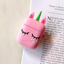 Load image into Gallery viewer, Silicone Stitch Cartoon Cover for Apple Airpods
