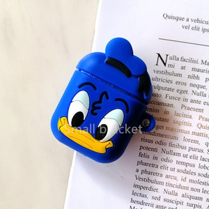 Silicone Stitch Cartoon Cover for Apple Airpods