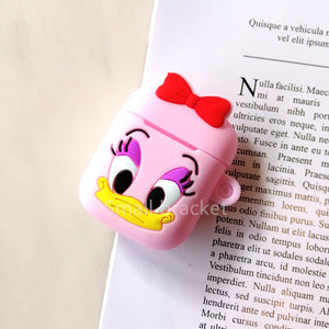 Silicone Stitch Cartoon Cover for Apple Airpods
