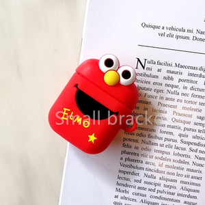 Silicone Stitch Cartoon Cover for Apple Airpods