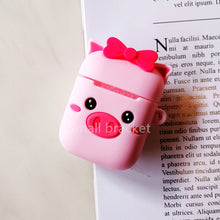 Load image into Gallery viewer, Silicone Stitch Cartoon Cover for Apple Airpods
