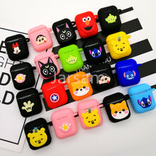 Load image into Gallery viewer, Cute Cartoon  Wireless Earphone Case For Apple AirPods 2

